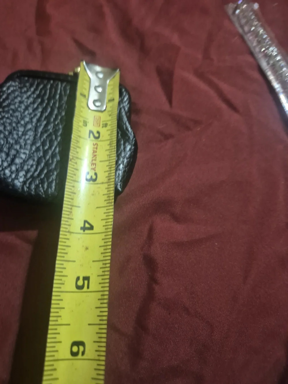 VintageBlack Pebbled Leather Coin Purse - Women Accessories